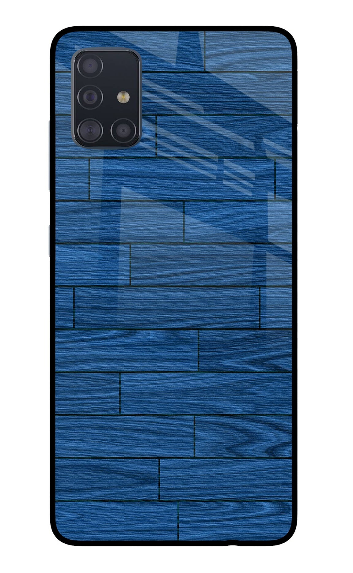 Wooden Texture Samsung A51 Glass Case