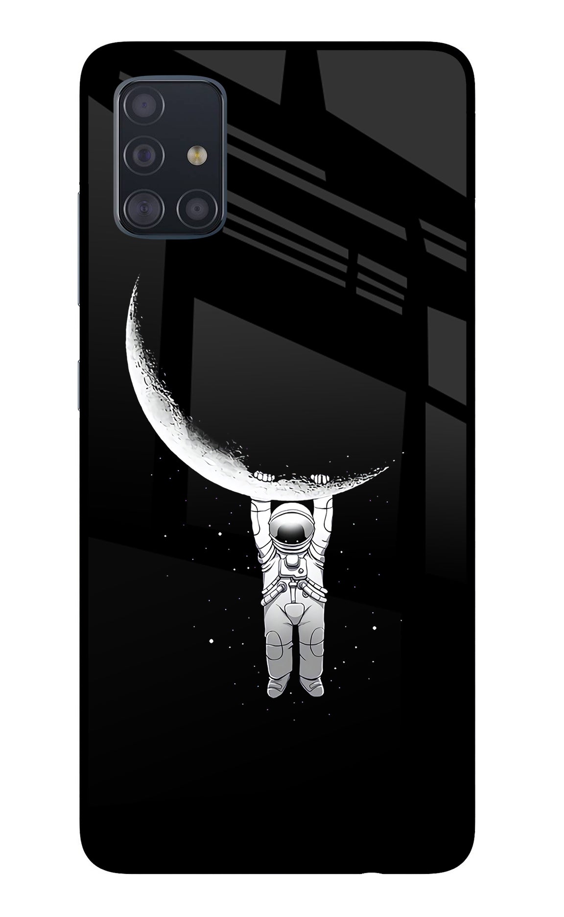 Moon Space Samsung A51 Back Cover