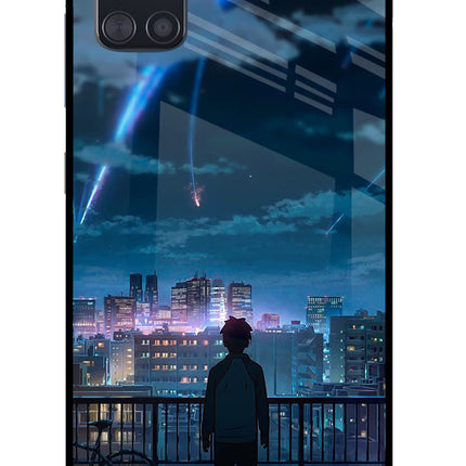 Anime Samsung A51 Glass Case Back Cover by Casekaro