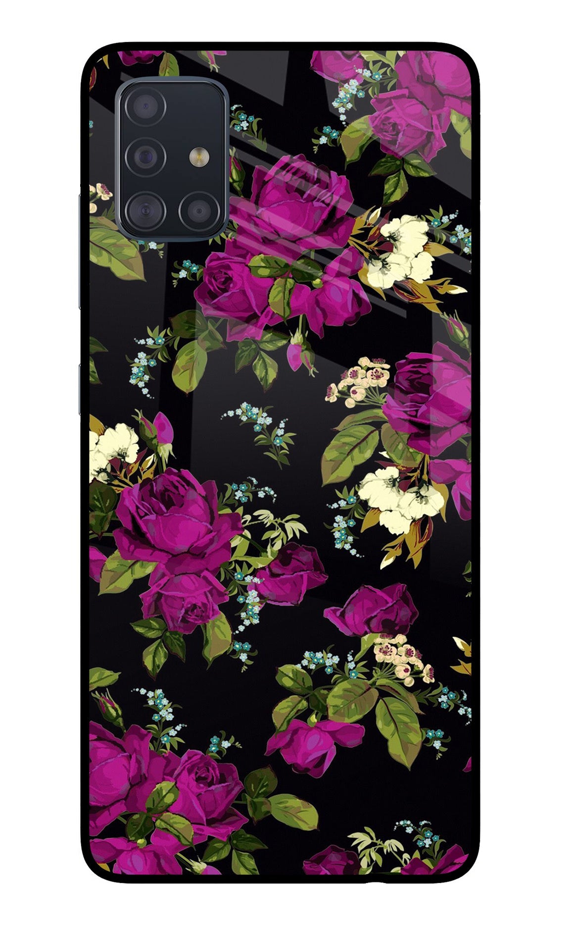 Flowers Samsung A51 Back Cover