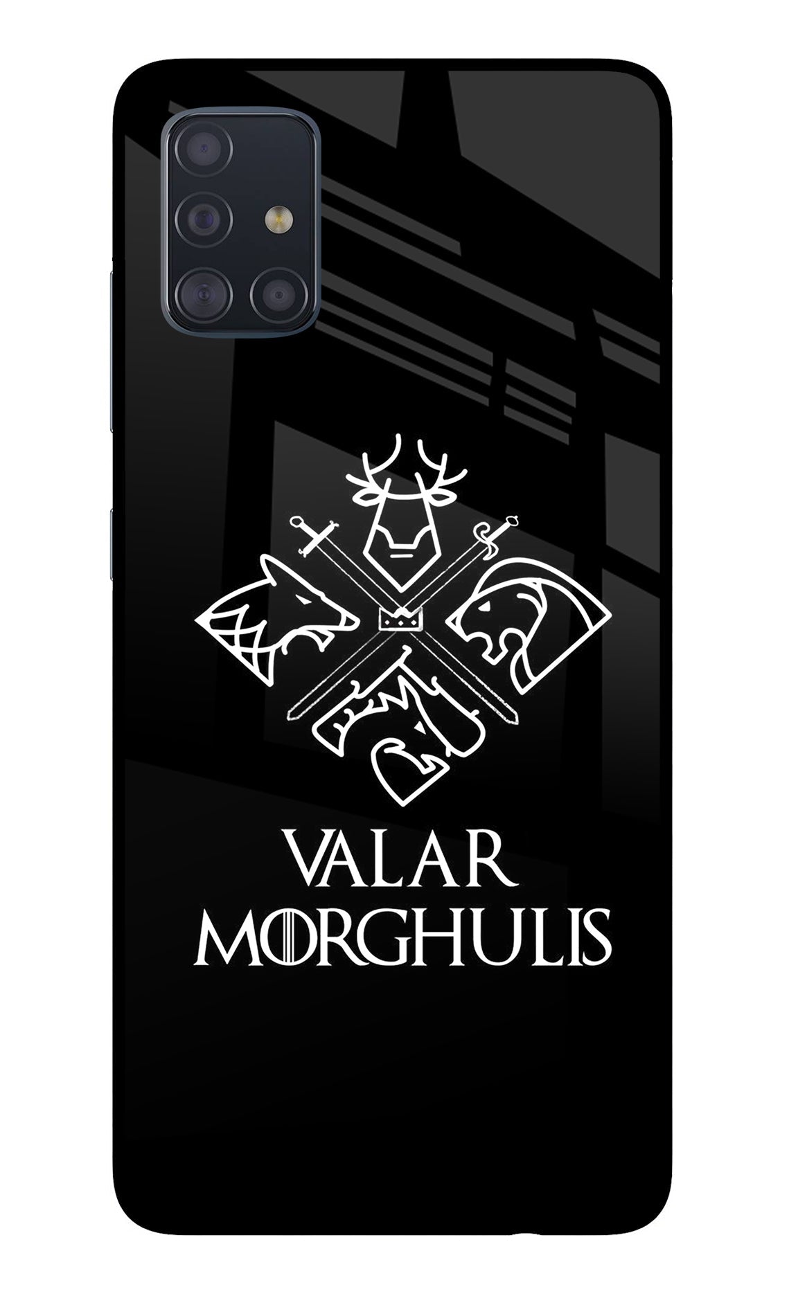 Valar Morghulis | Game Of Thrones Samsung A51 Glass Case