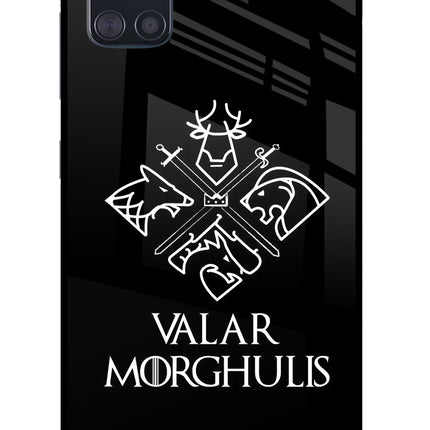 Valar Morghulis | Game Of Thrones Samsung A51 Glass Case Back Cover by Casekaro