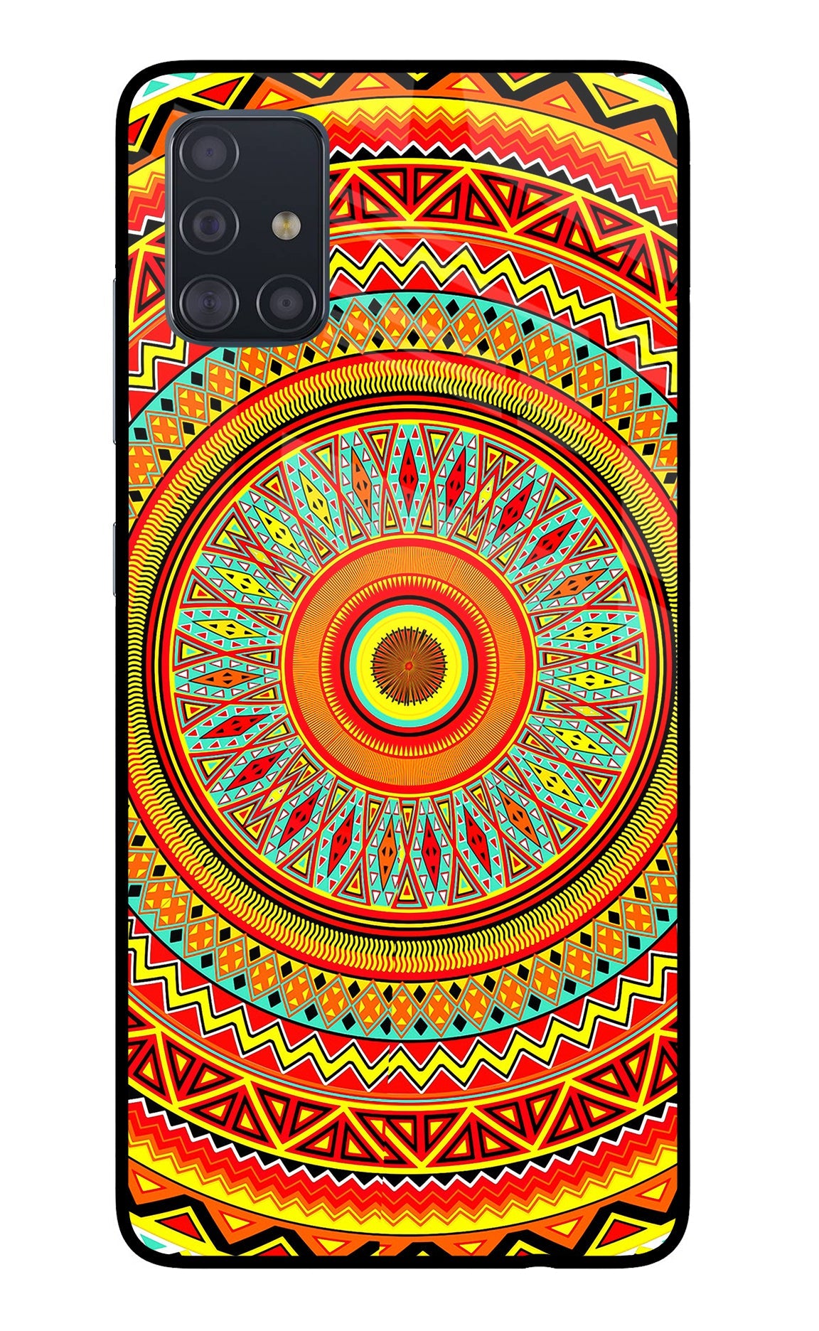 Mandala Pattern Samsung A51 Back Cover