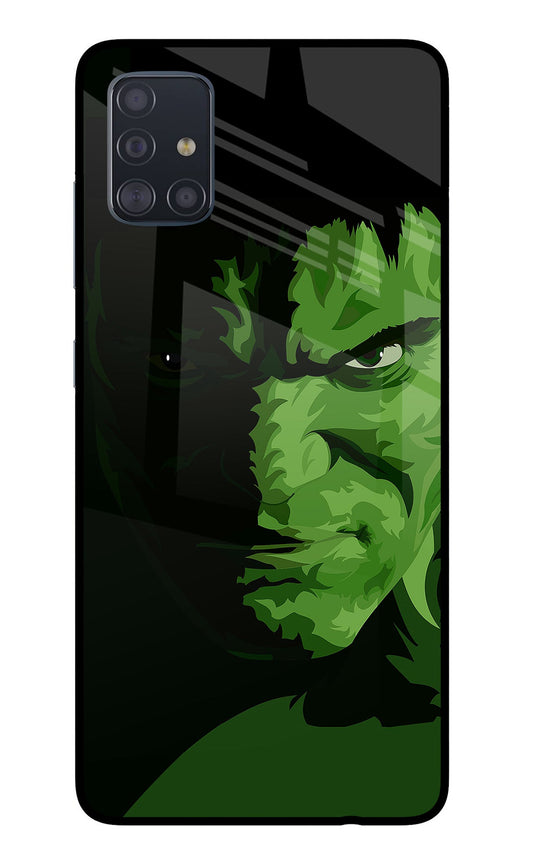 HULK Samsung A51 Glass Case