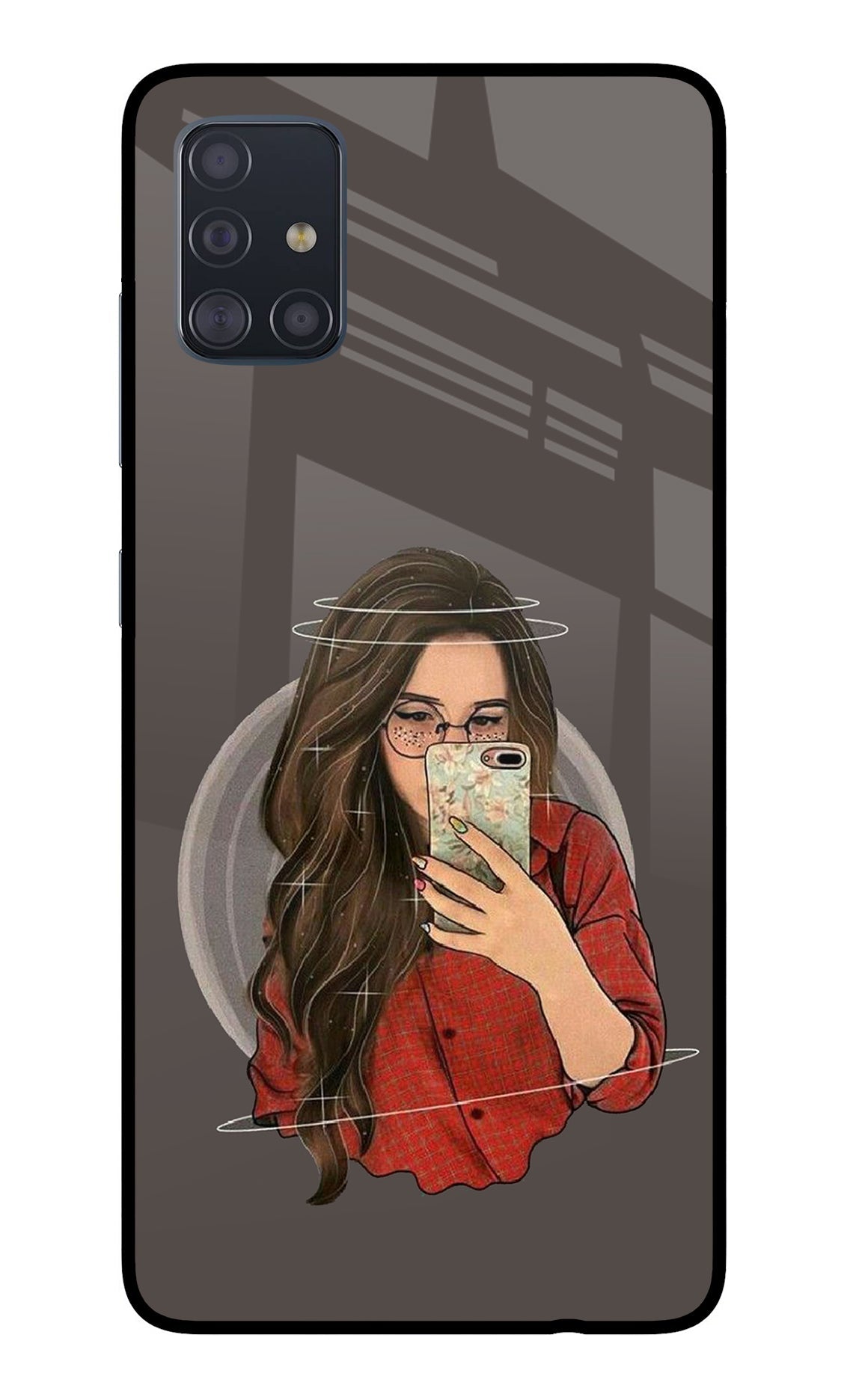 Selfie Queen Samsung A51 Back Cover