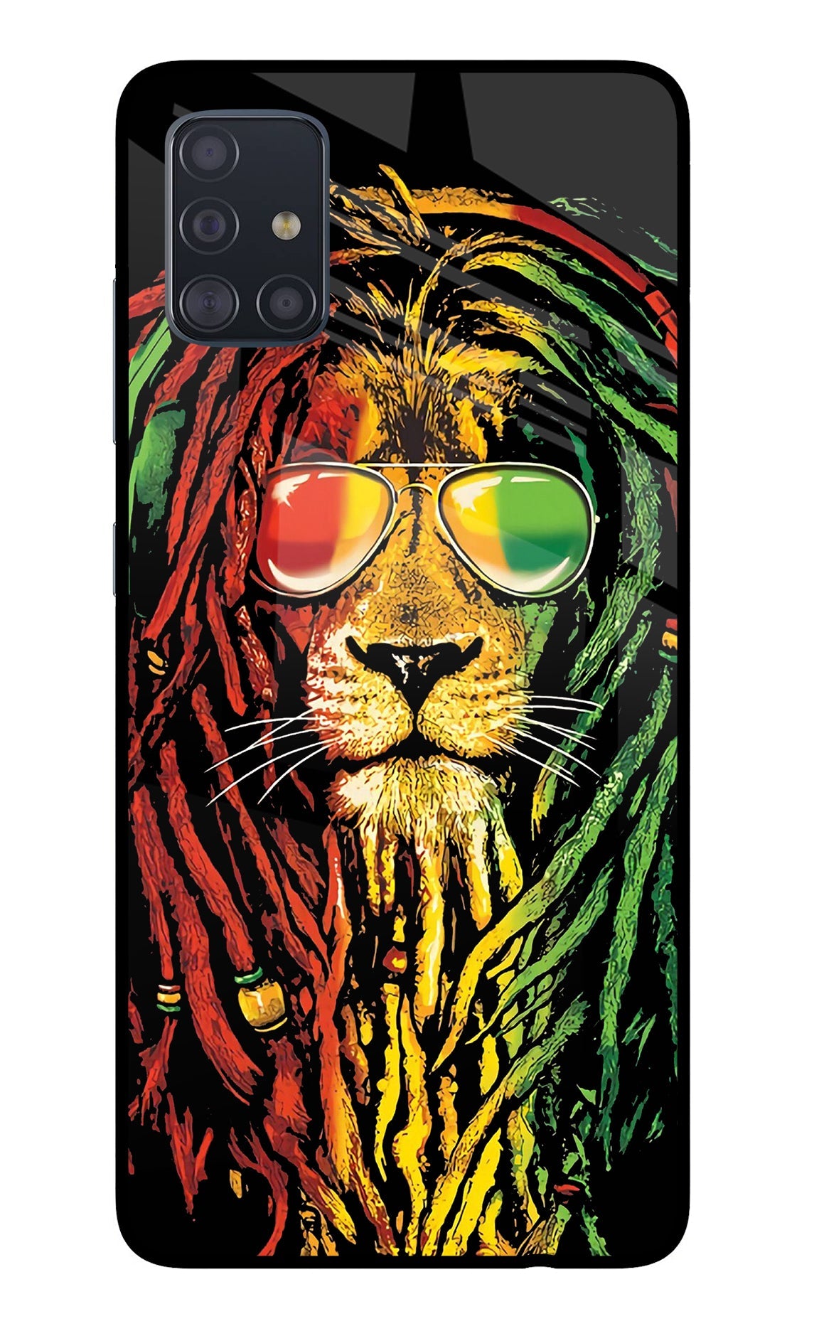 Rasta Lion Samsung A51 Back Cover