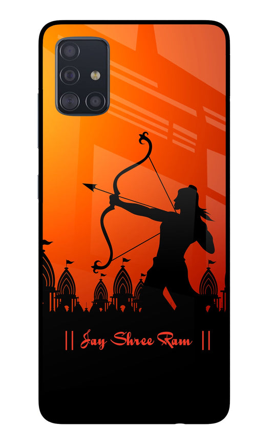 Lord Ram - 4 Samsung A51 Glass Case