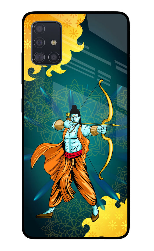 Lord Ram - 6 Samsung A51 Glass Case