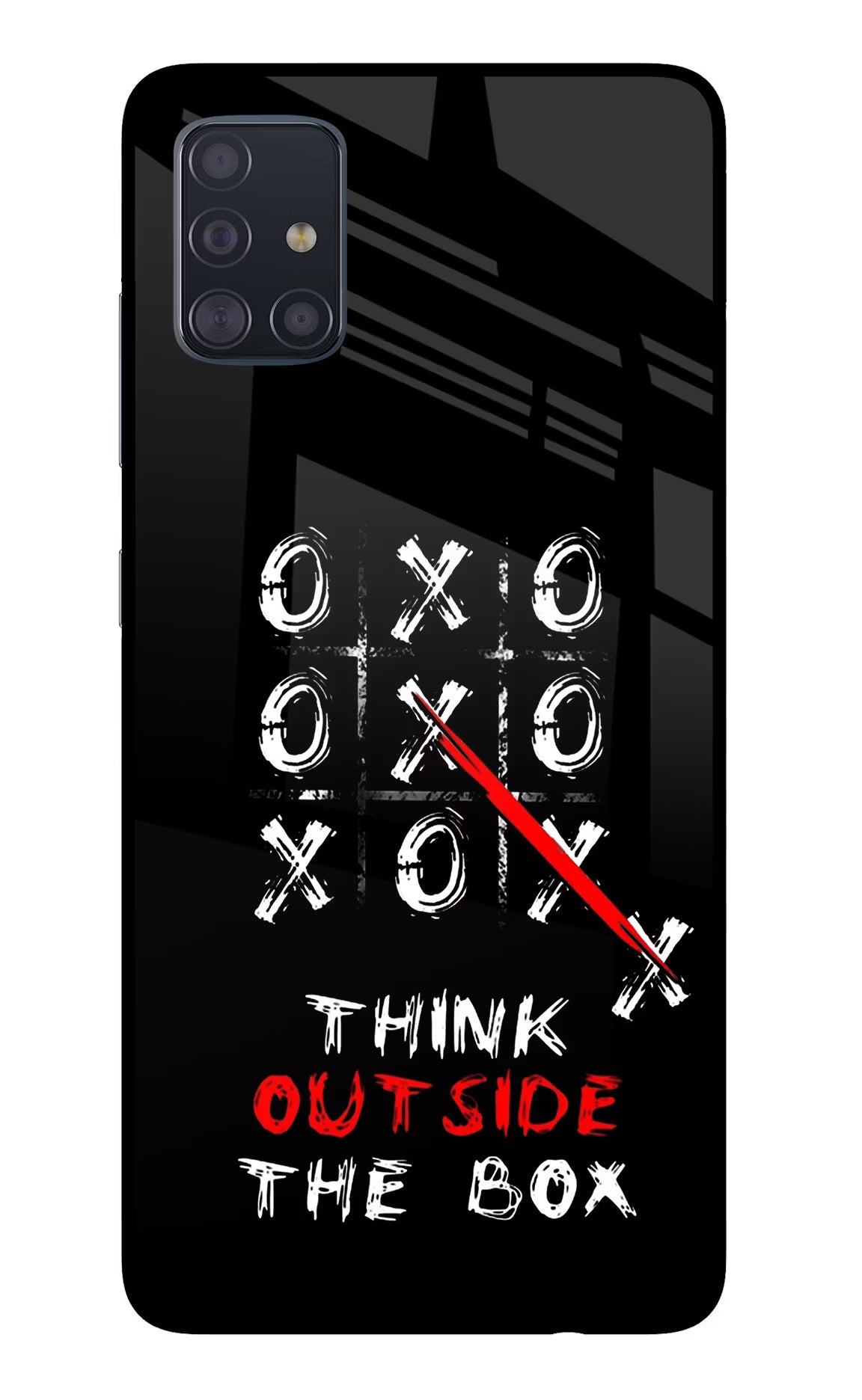 Think out of the BOX Samsung A51 Glass Case