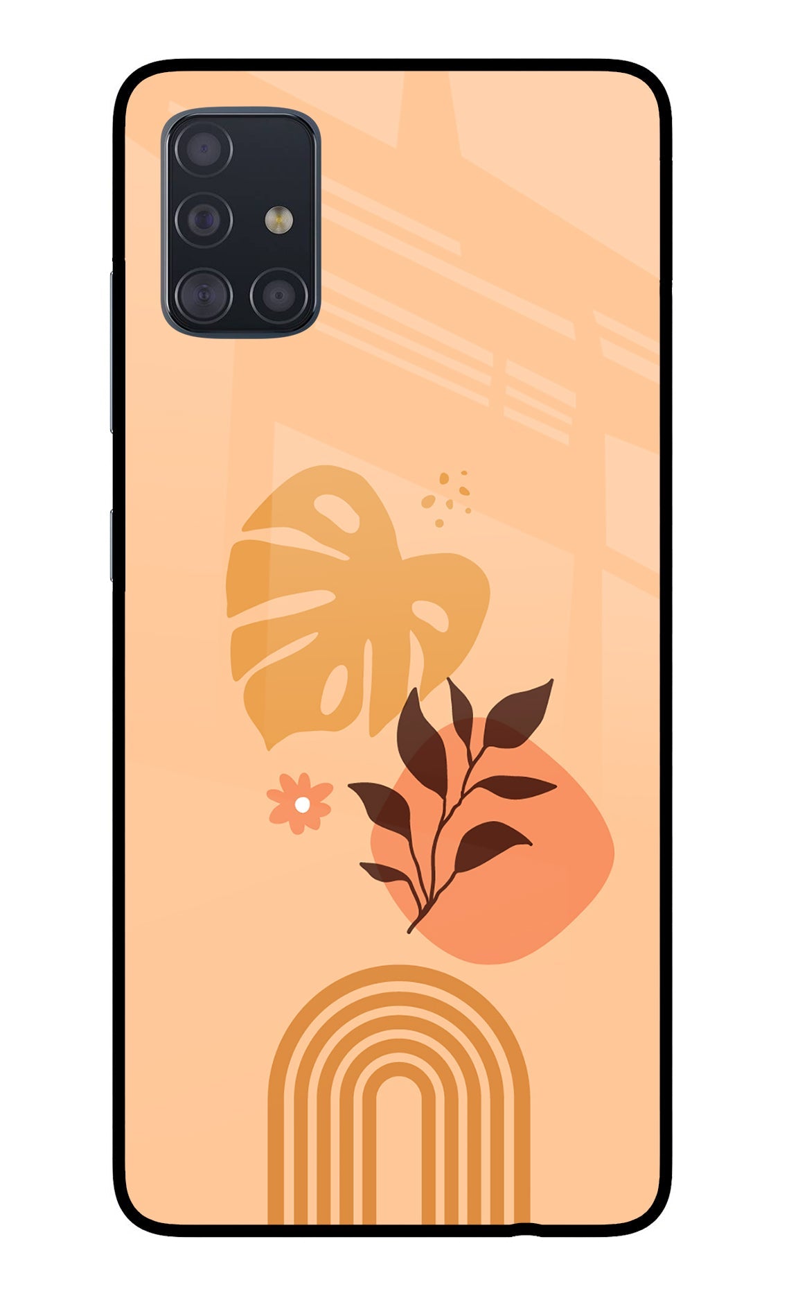 Bohemian Art Samsung A51 Glass Case