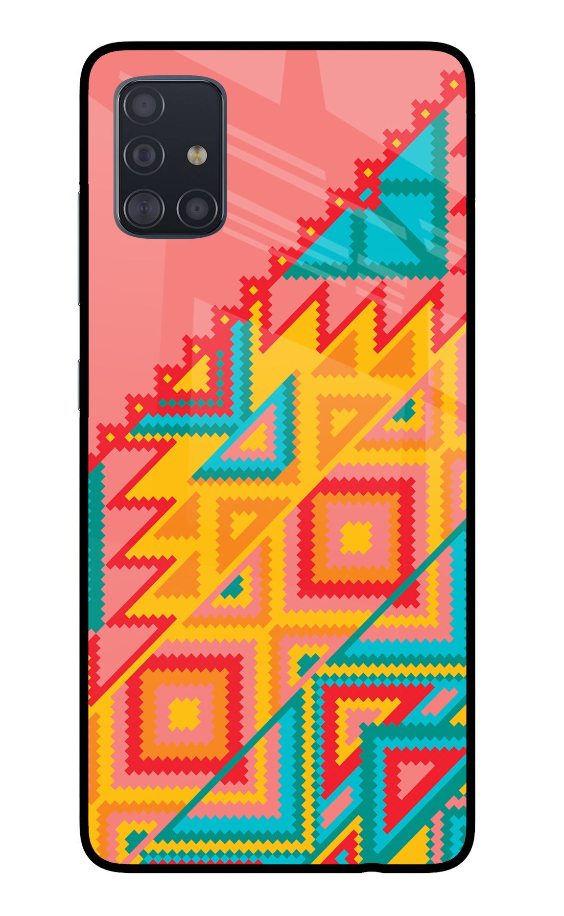 Aztec Tribal Samsung A51 Back Cover