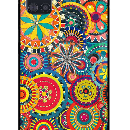 Gol Gol Art Samsung A51 Glass Case Back Cover by Casekaro