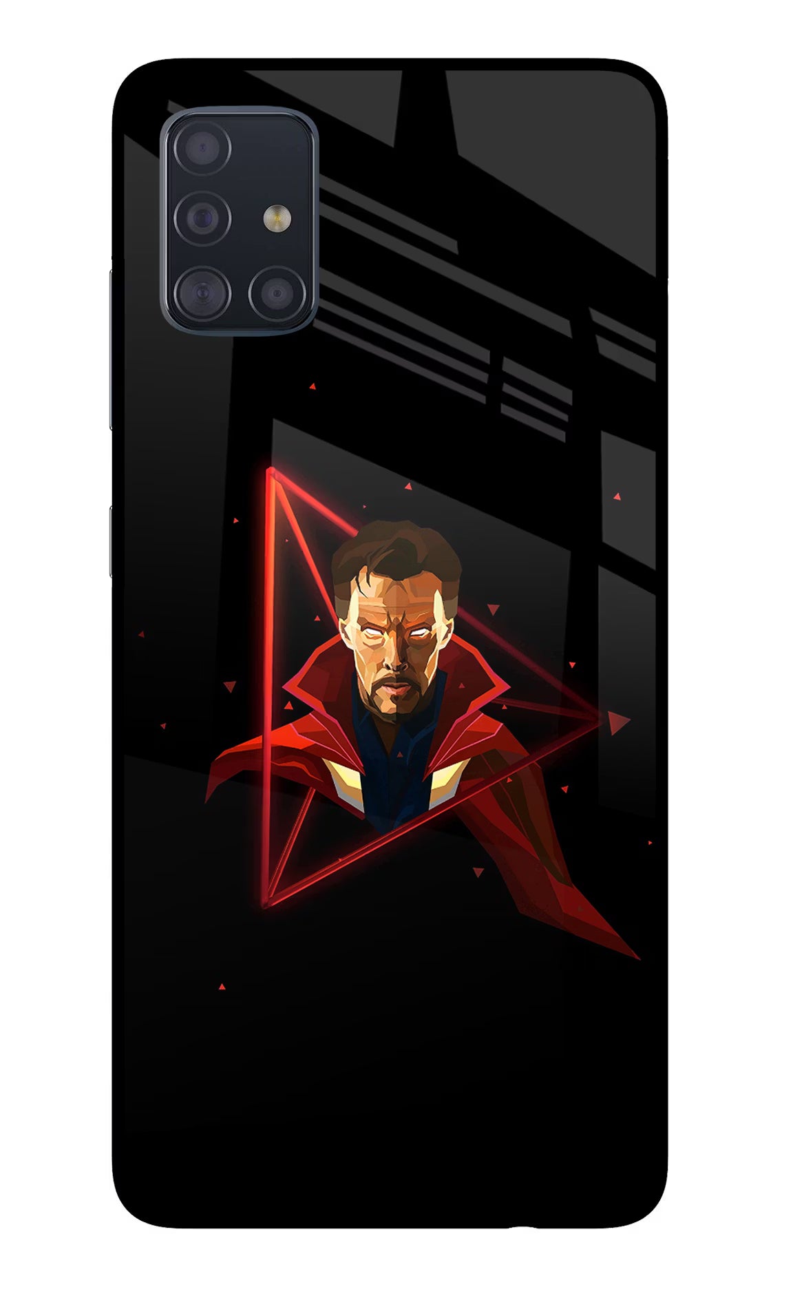 Doctor Ordinary Samsung A51 Glass Case Back Cover by Casekaro