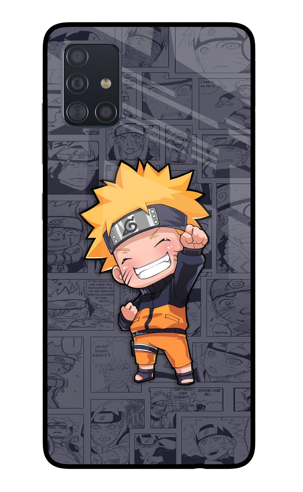 Chota Naruto Samsung A51 Back Cover