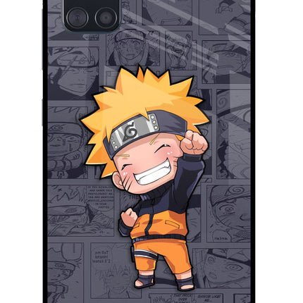 Chota Naruto Samsung A51 Glass Case Back Cover by Casekaro