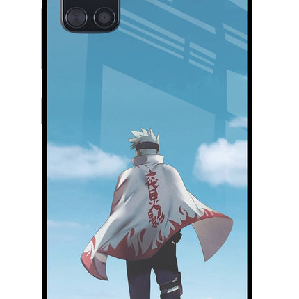 Kakashi Samsung A51 Glass Case Back Cover by Casekaro