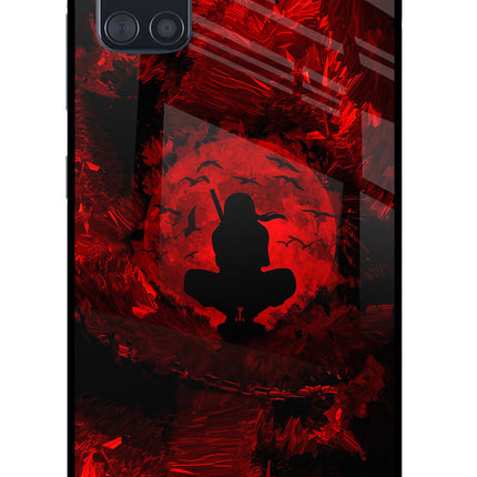 Itachi Uchiha Samsung A51 Glass Case Back Cover by Casekaro
