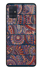 African Culture Design Samsung A51 Glass Case