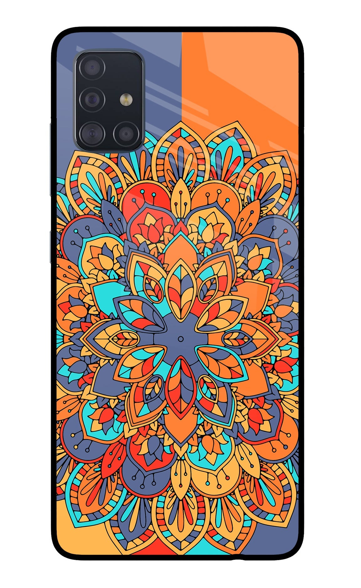 Color Mandala Samsung A51 Back Cover