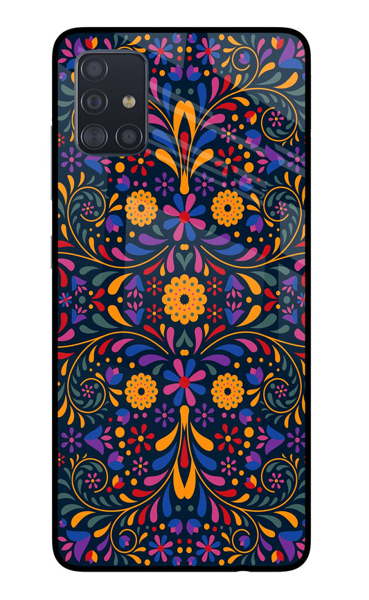 Mexican Art Samsung A51 Glass Case