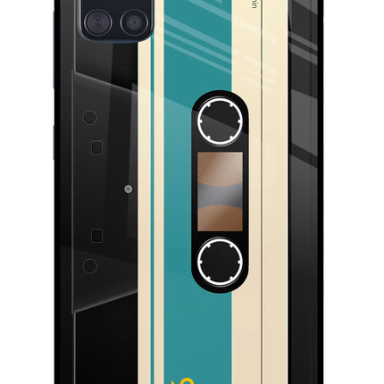 Cassette Samsung A51 Glass Case Back Cover by Casekaro