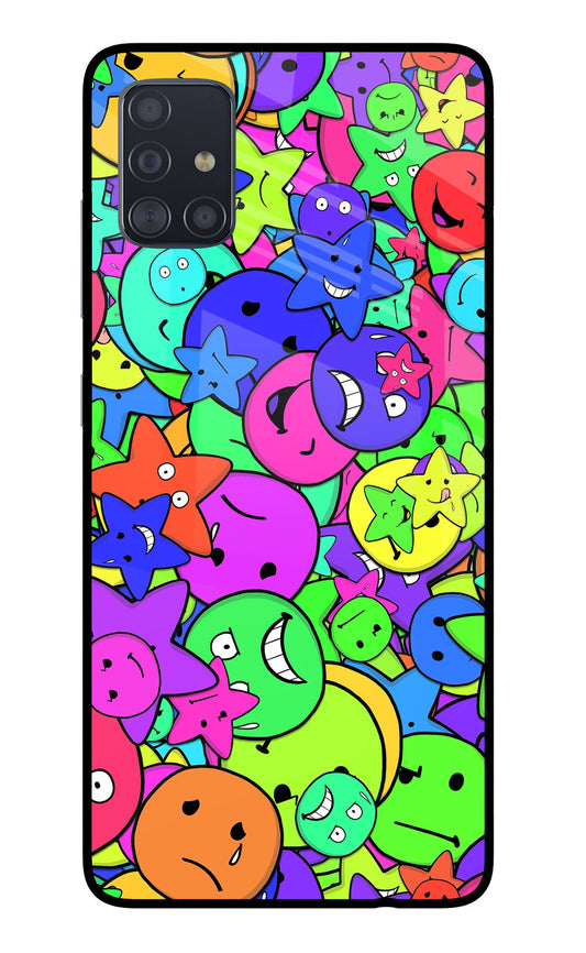 Fun Doodle Samsung A51 Glass Case