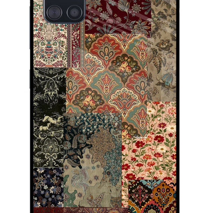 Desi Print Samsung A51 Glass Case Back Cover by Casekaro