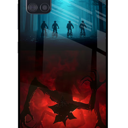 Ordinary Things Downside Up Samsung A51 Glass Case Back Cover by Casekaro