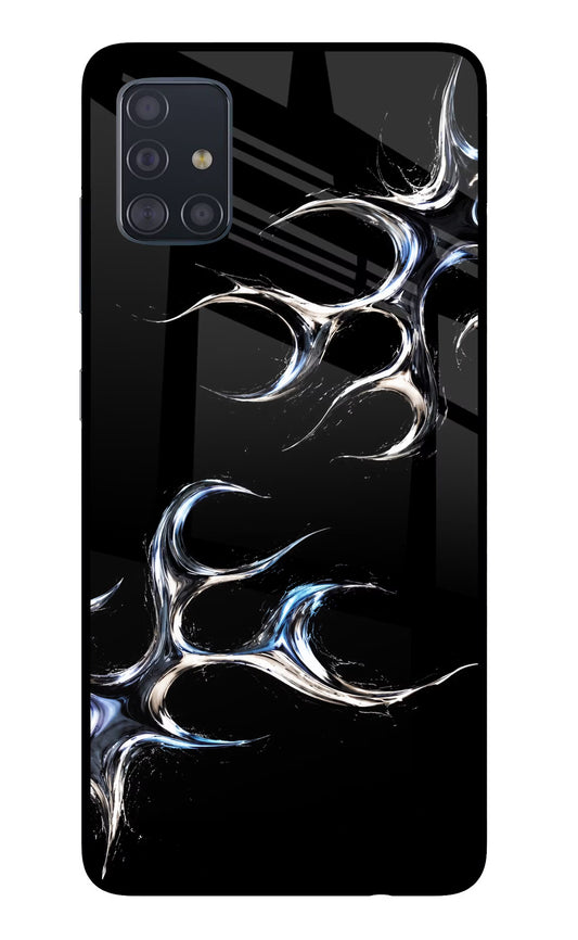 Chrome Tribal Samsung A51 Glass Case