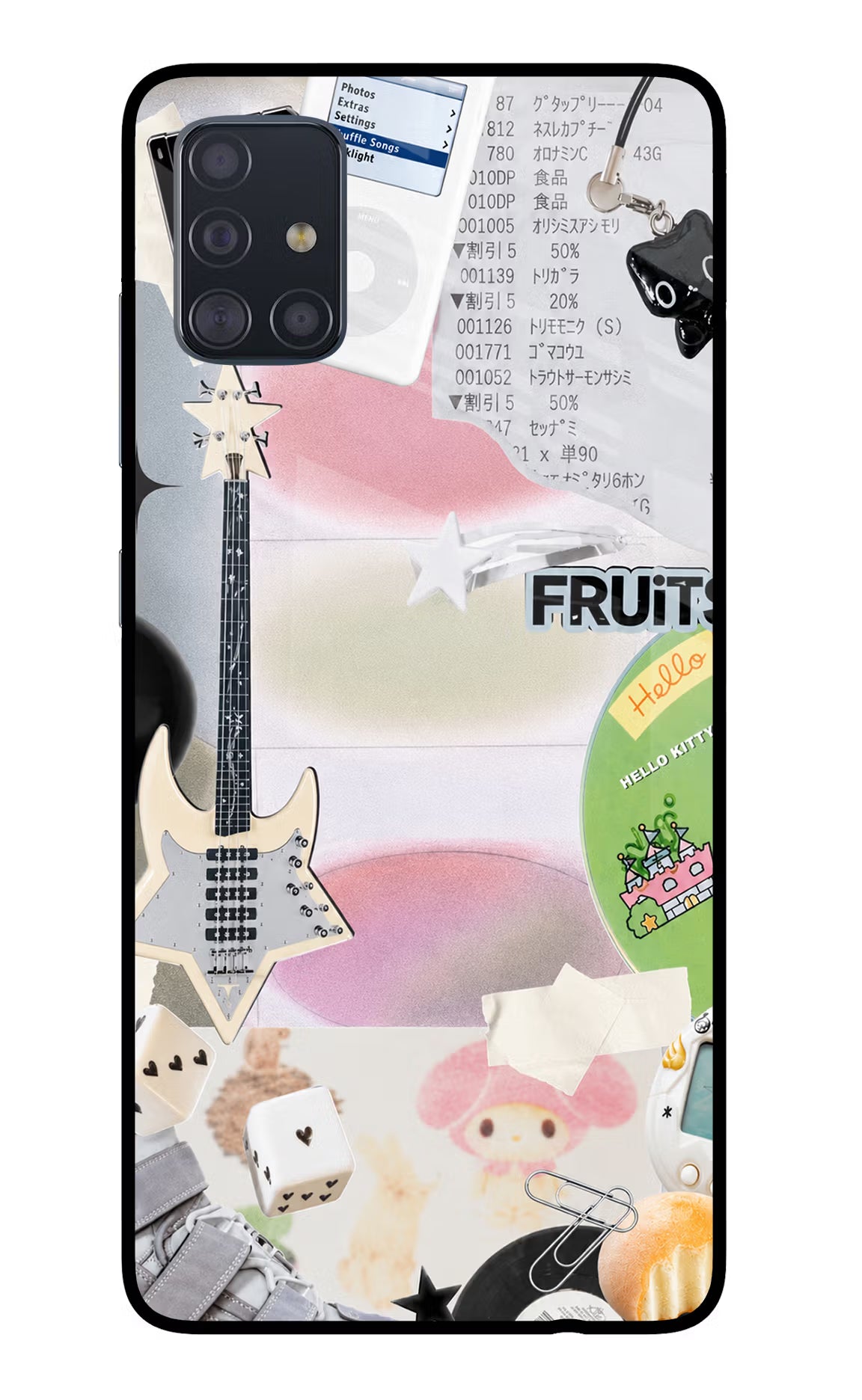 Softcore case Samsung A51 Glass Case