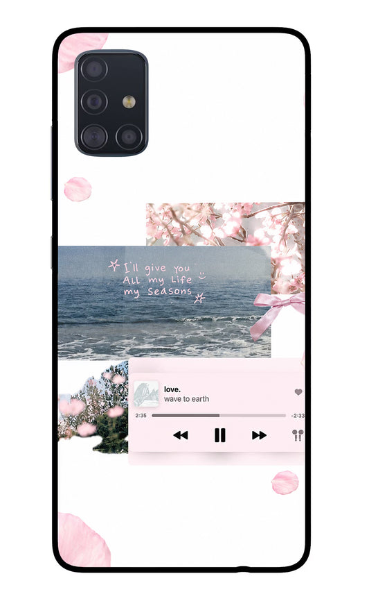 Wave to earth Samsung A51 Glass Case
