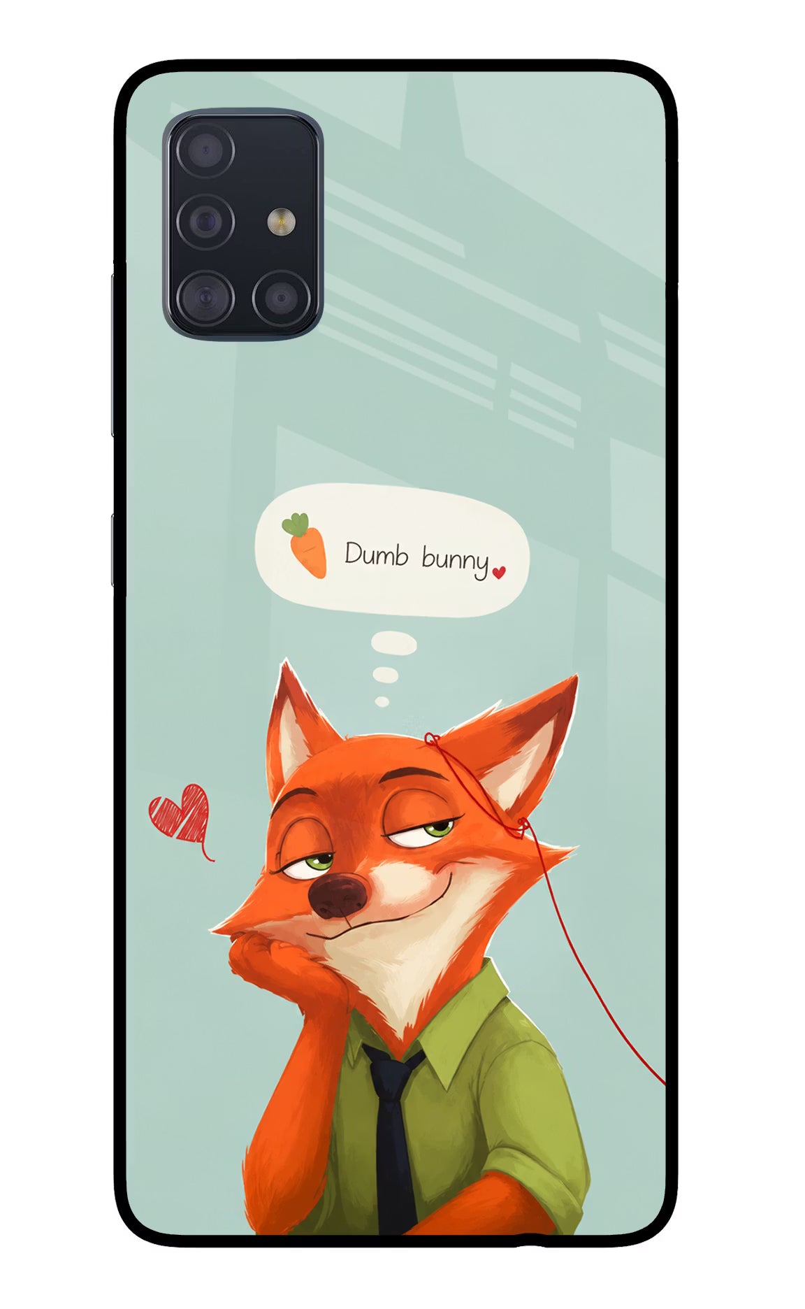 Nick Charm Samsung A51 Glass Case
