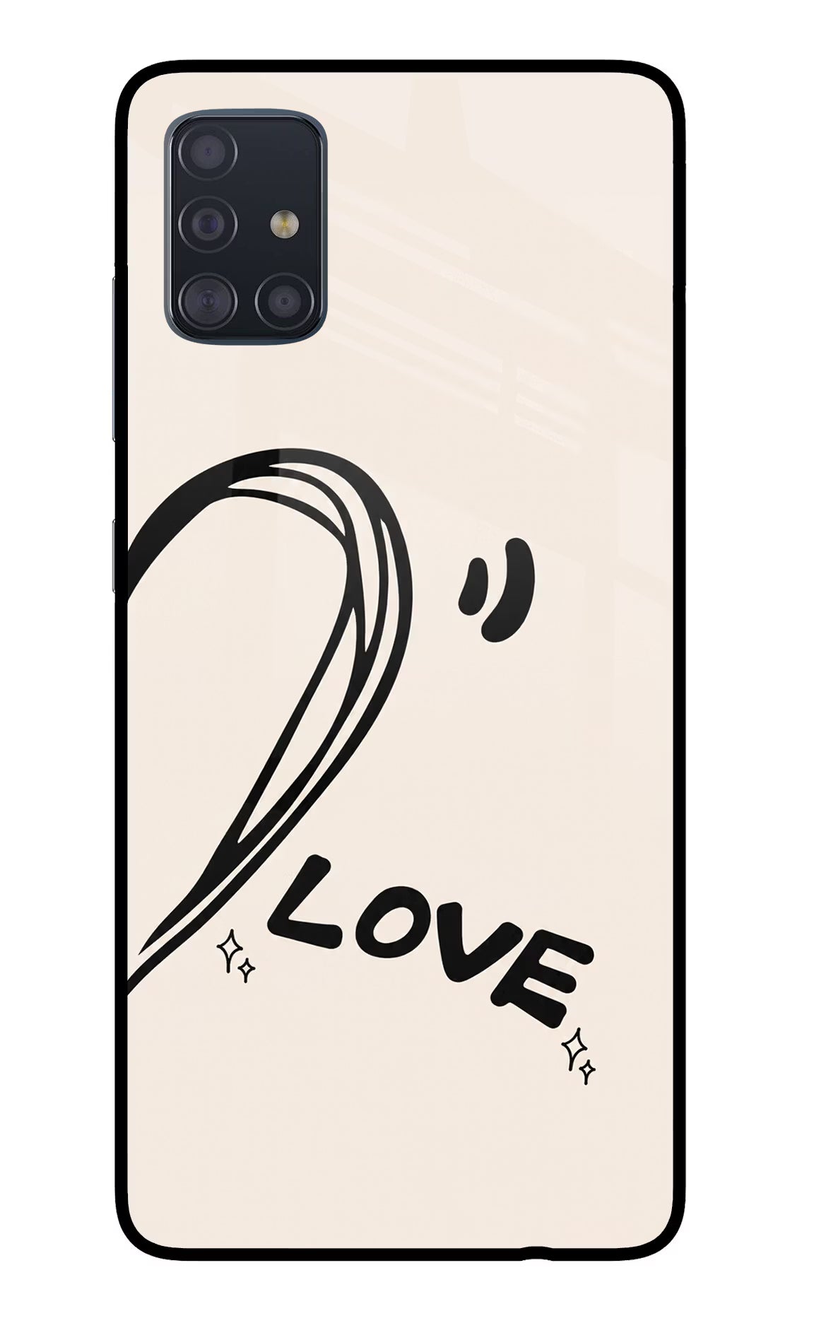 Soul Line Samsung A51 Glass Case