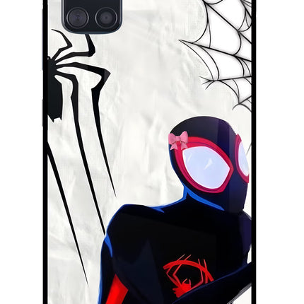 Miles Verse Samsung A51 Glass Case Back Cover by Casekaro