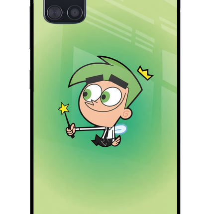 Cosmo Magic Samsung A51 Glass Case Back Cover by Casekaro