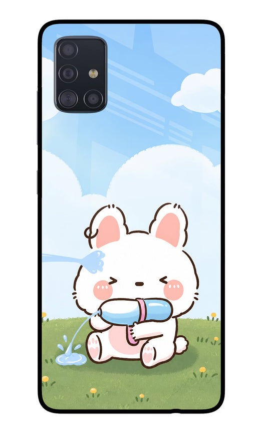 Bunny Treat Samsung A51 Glass Case