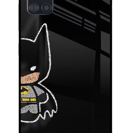 Bat Kitty Samsung A51 Glass Case