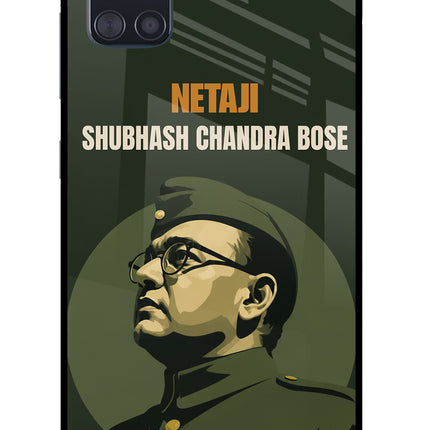 Netaji Legacy Samsung A51 Glass Case