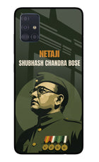 Netaji Legacy Samsung A51 Glass Case