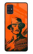 Bhagat Singh Legacy Samsung A51 Glass Case