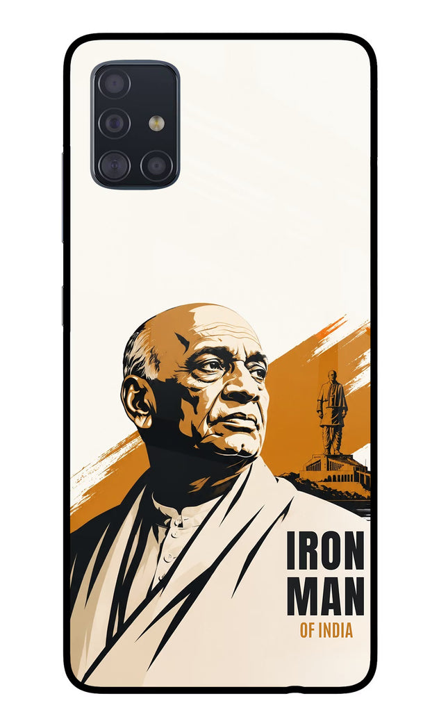 Sardar Patel Iron Will Samsung A51 Glass Case