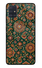 Green Pataka Samsung A51 Glass Case