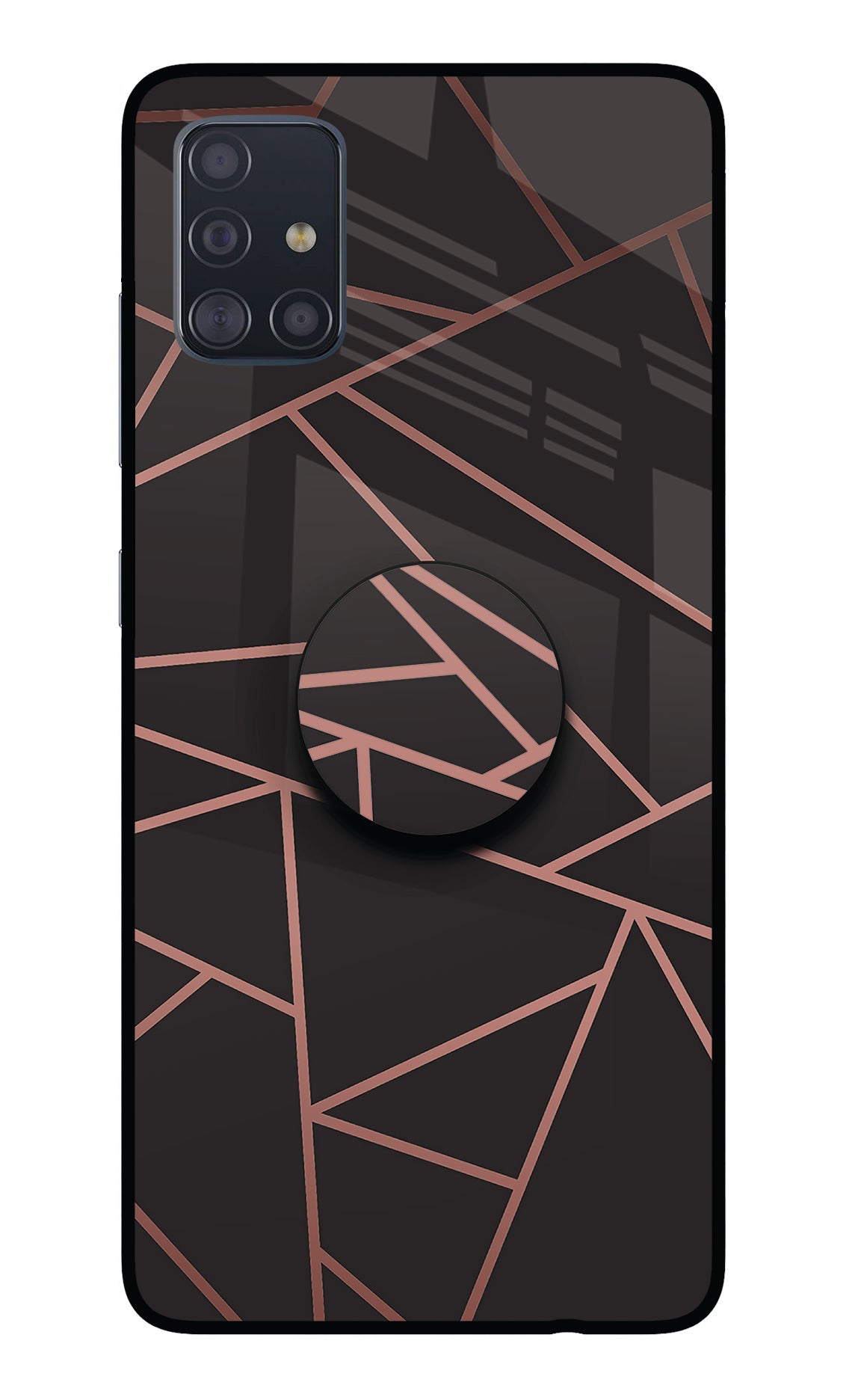 Geometric Pattern Samsung A51 Pop Case