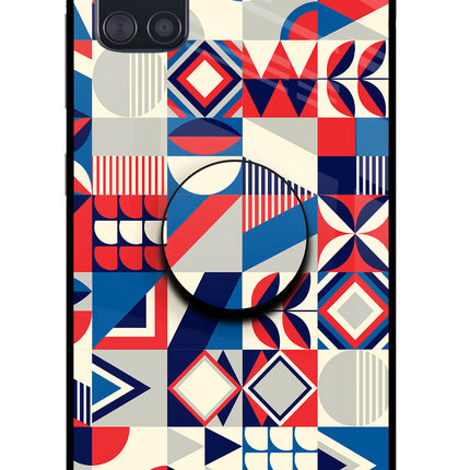 Colorful Pattern Samsung A51 Pop Case by Casekaro
