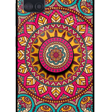 Mandala Samsung A51 Pop Case by Casekaro