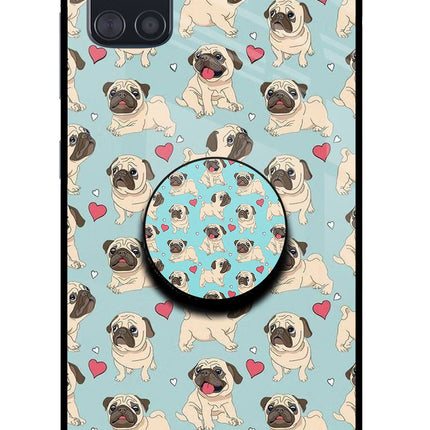 Pug Dog Samsung A51 Pop Case by Casekaro