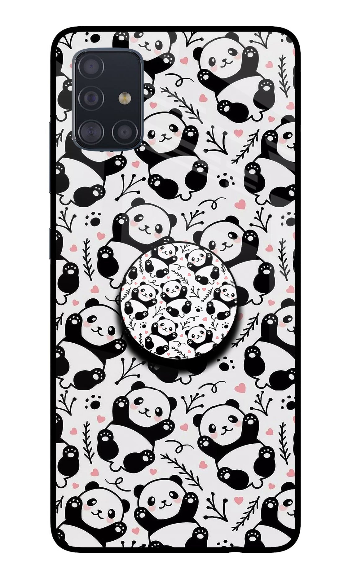 Cute Panda Samsung A51 Pop Case