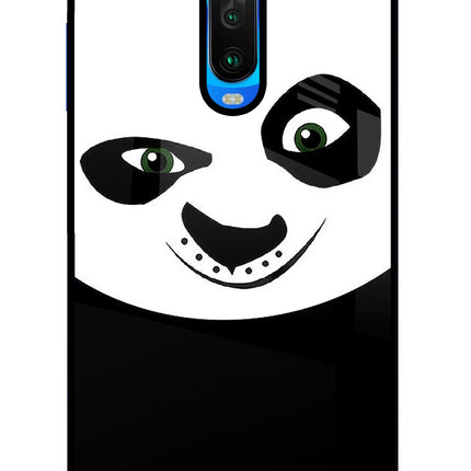 Panda Poco X2 Glass Case Back Cover by Casekaro