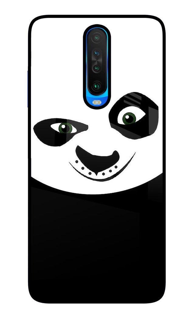 Panda Poco X2 Glass Case Back Cover by Casekaro