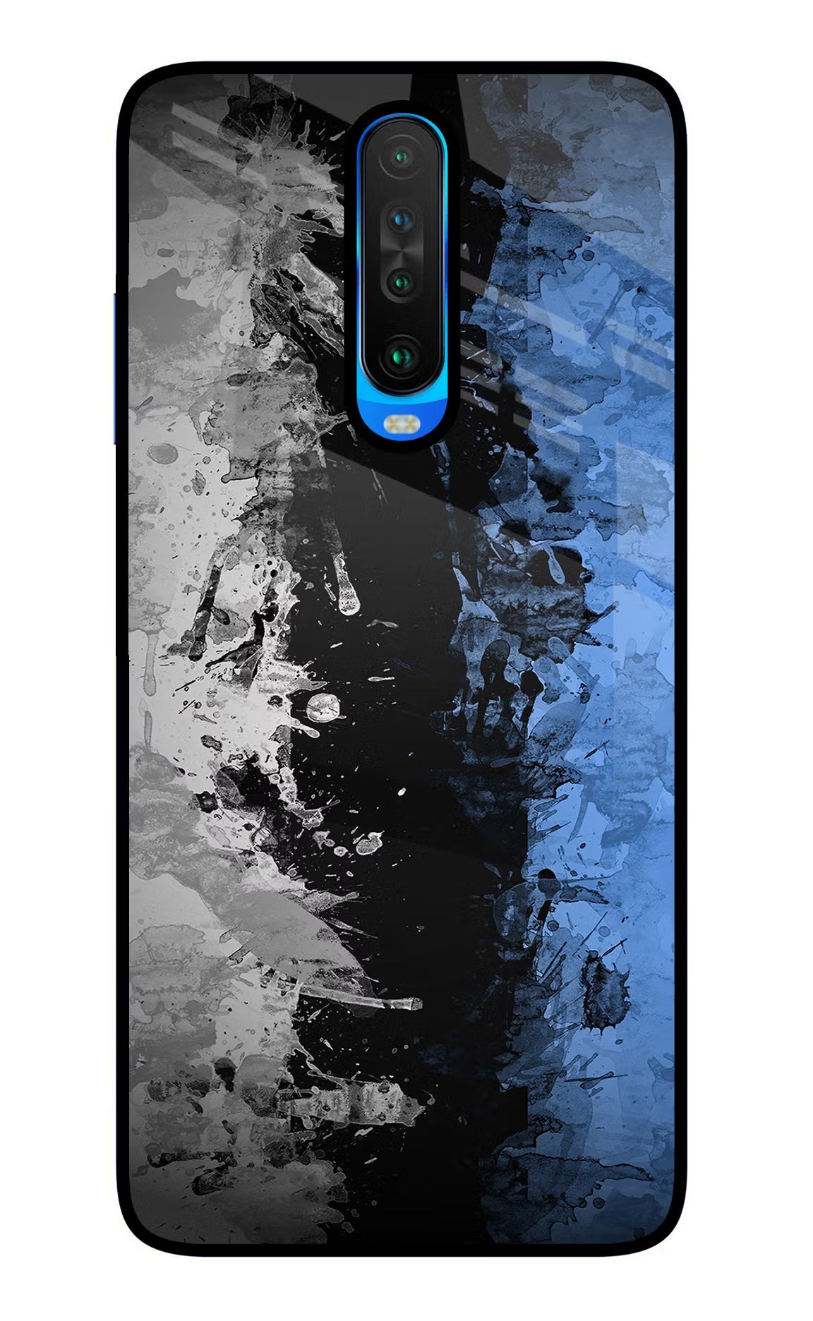 Artistic Design Poco X2 Glass Case Back Cover by Casekaro